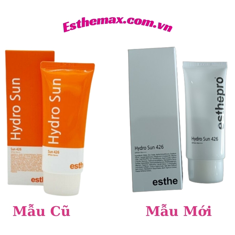 Hình ảnh kem chống nắng Esthemax mẫu mới