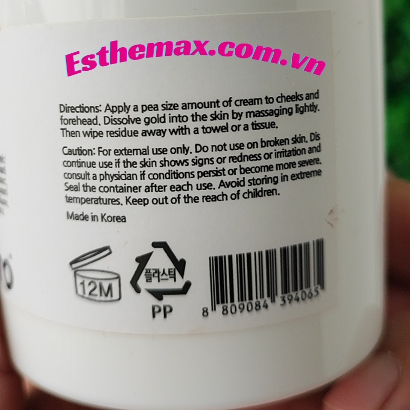 Thông tin kem dưỡng ẩm Etshemax