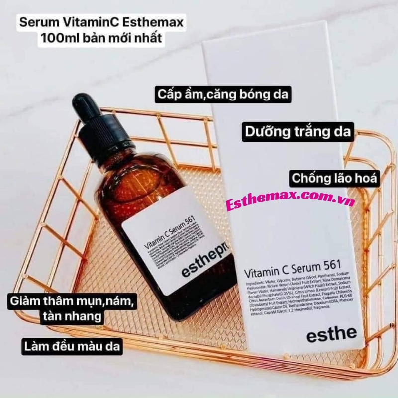 Công dụng của Serum Vitamin C Esthemax