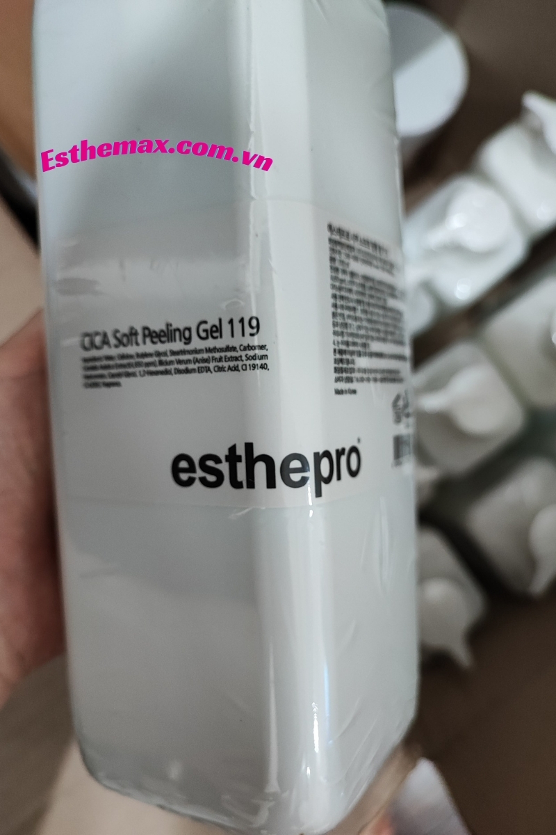 tẩy da chết rau má Esthemax 119